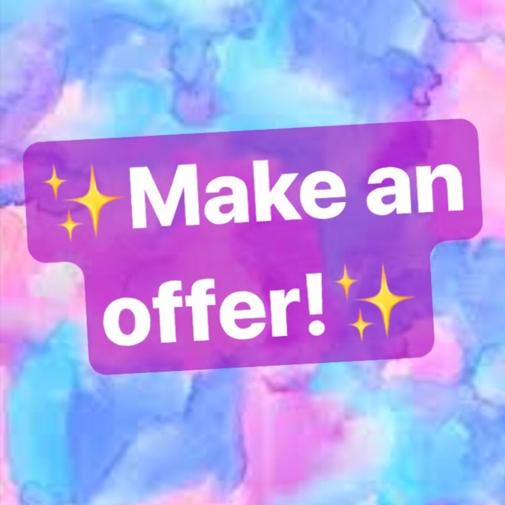 Make an offer or bundle on any of my closet items!